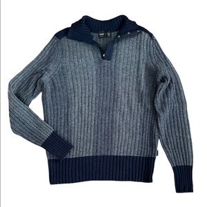 Boss By Hugo Boss Slim Fit Mock Neck 
